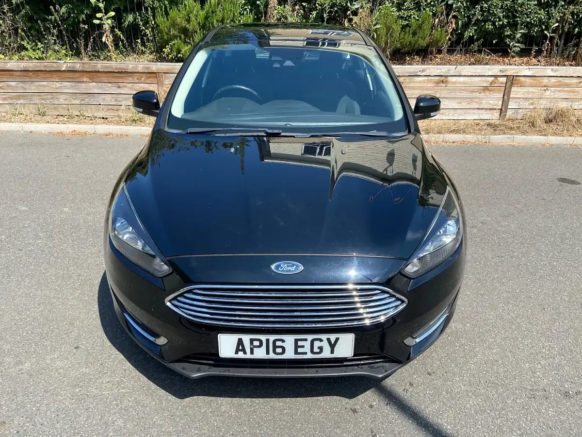 Used Ford Focus Titanium 125 HP (91 kW) 2016 Black Hatchback