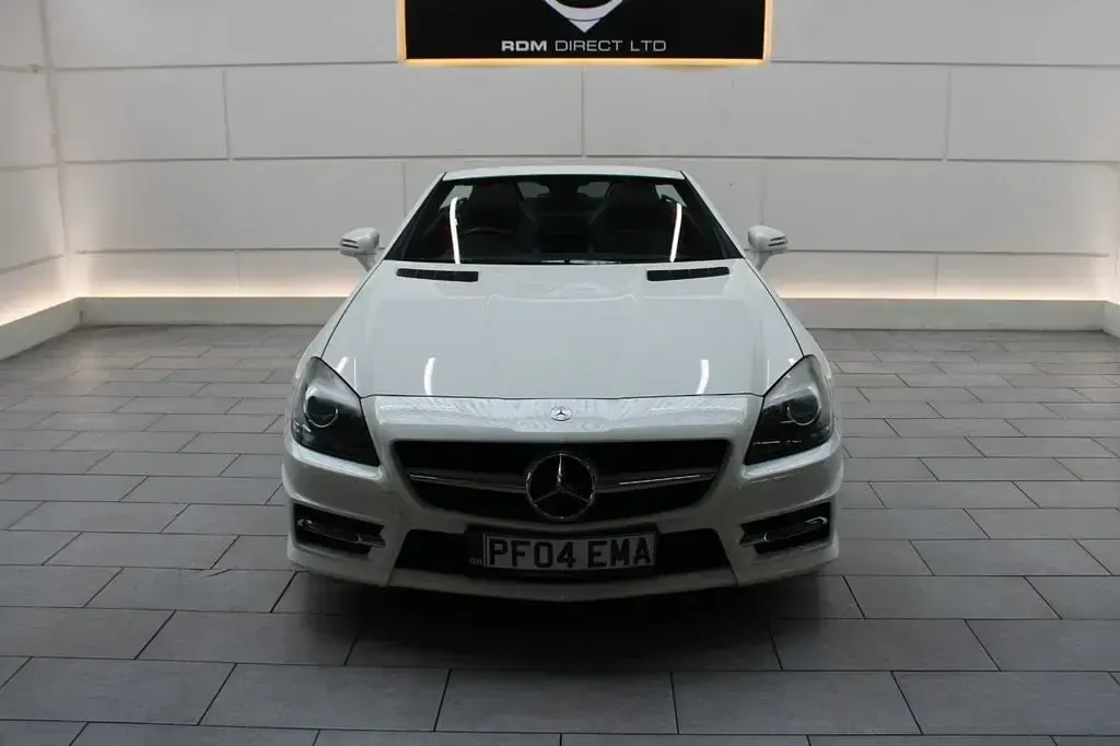 Used Mercedes SLK250 AMG 2013 White Cabriolet