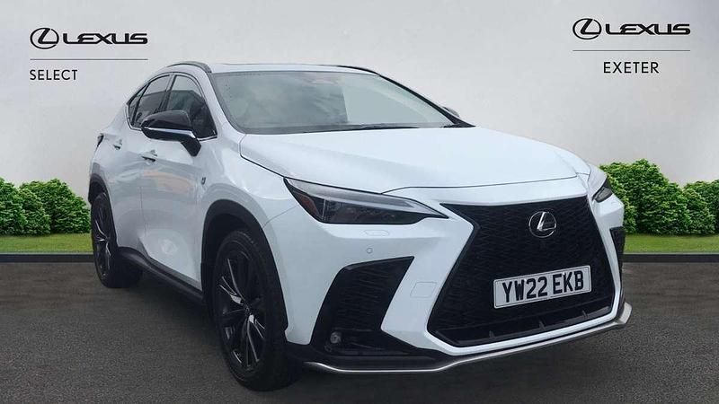 White Used 2022 Lexus NX450h+ Sport Line SUV | £42,990 (Fair price) - Image 1/4