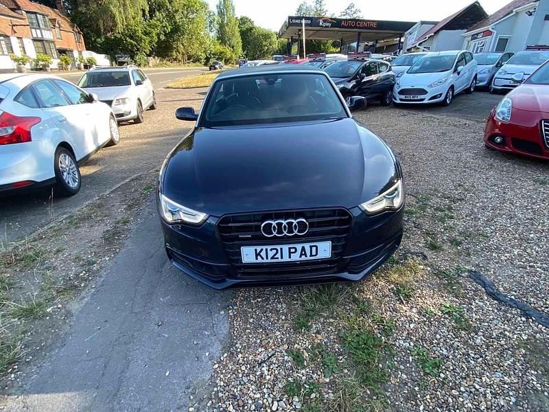 Used Audi A5 Cabriolet S-Line 2013 Blue Cabriolet