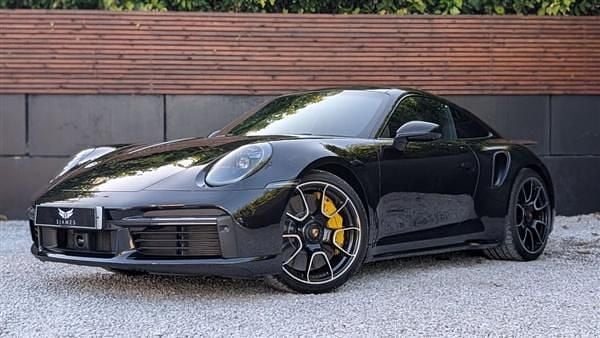 Black Used 2023 Porsche 911 Turbo S Coupe | £157,980 (Fair price) - Image 1/4