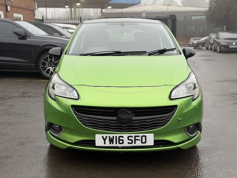 Used Vauxhall Corsa Edition 75 HP (55 kW) 2016 Green Hatchback