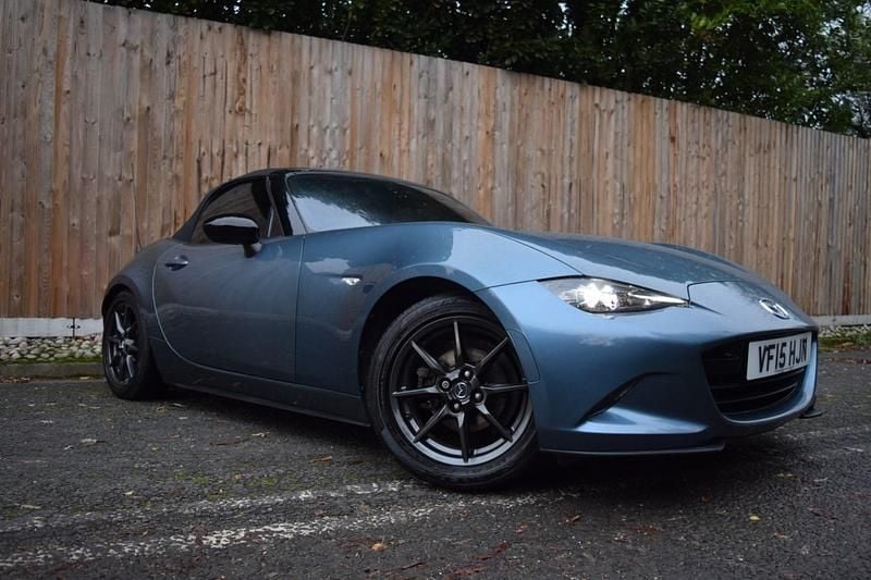 Blue Used 2015 Mazda MX5 Inclusive Cabriolet | £11,495 (Expensive) - Image 1/4