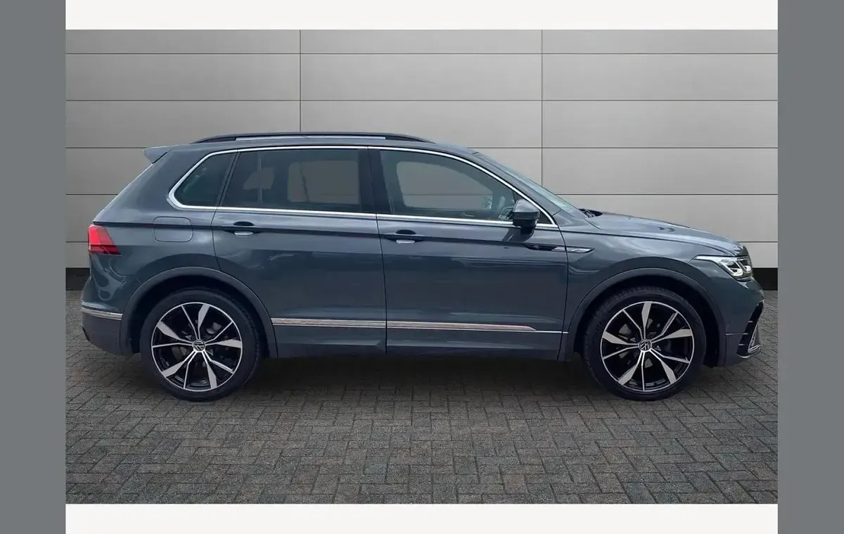 Used VW Tiguan R-line 150 HP (110 kW) 2022 Blue SUV