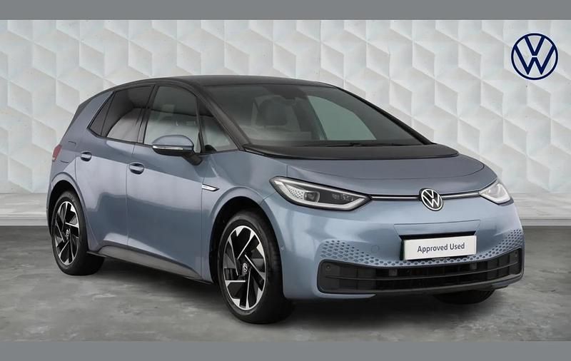 Used VW ID.3 Pro 106 kW (145 HP) 2022 Blue Hatchback