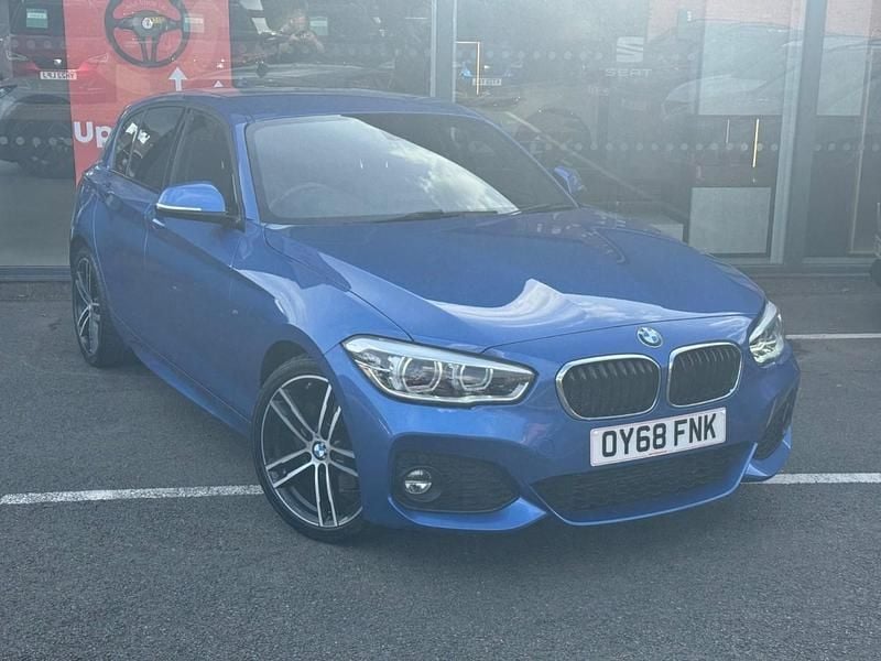 Blue Used 2018 BMW 120 M Sport Hatchback | £12,495 (Fair price) - Image 1/4