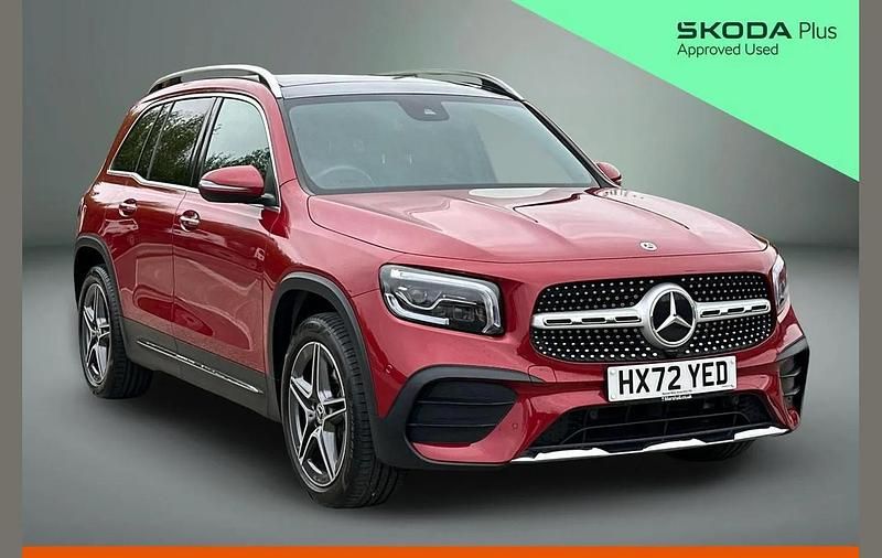 Used Mercedes GLB220 AMG line 190 HP (139 kW) 2022 Red SUV