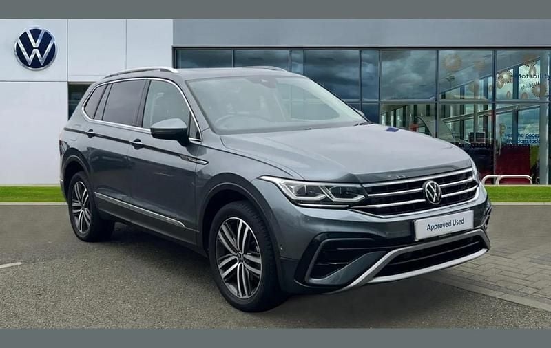 Grey Used 2023 VW Tiguan Allspace R-line SUV | £27,336 (Fair price) - Image 1/4