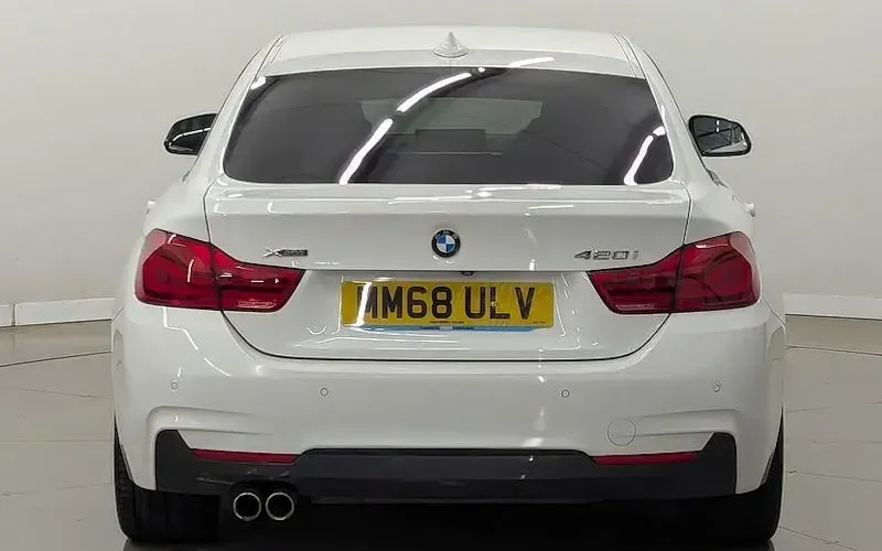 Used BMW 420 Coupé M Sport 184 HP (135 kW) 2018 White Coupe