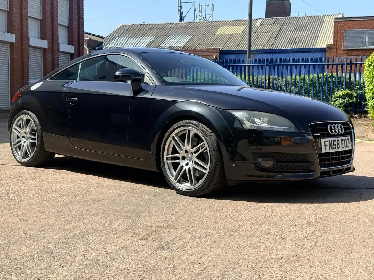 Used Audi TT S-Line 250 HP (183 kW) 2008 Black Coupe