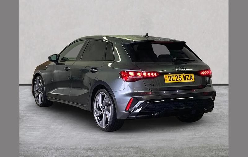 Used Audi A3 Black Edition 150 HP (110 kW) 2025 Grey Hatchback