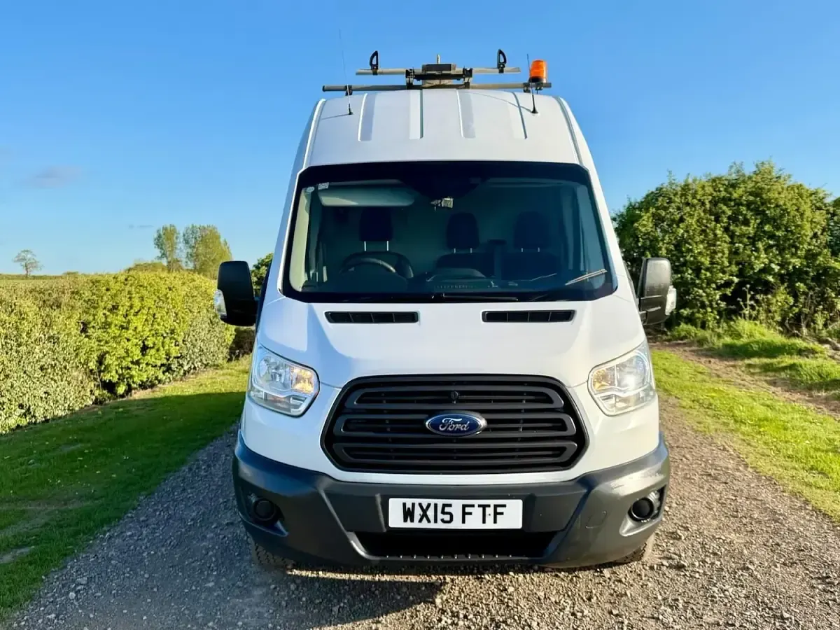Used Ford Transit 155 HP (114 kW) 2015 White Van