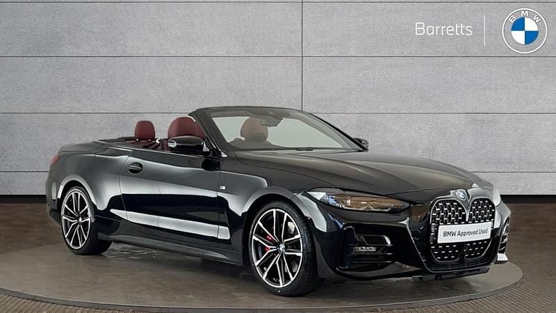 Black Used 2022 BMW 420 M Sport Cabriolet | £33,490 (A bit pricey) - Image 1/4