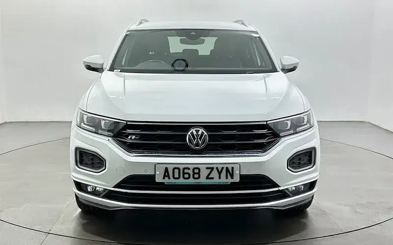 Used VW T-Roc R-line 116 HP (85 kW) 2019 White SUV