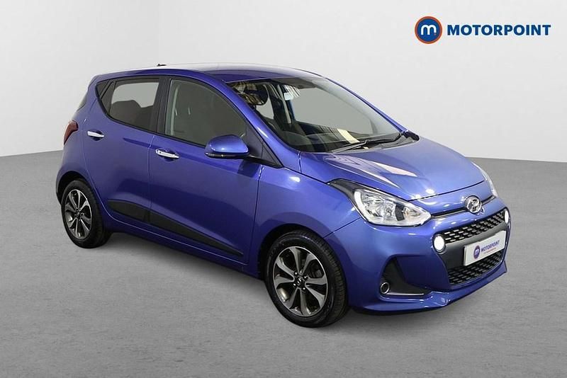 Used Hyundai i10 Premium SE 88 HP (64 kW) 2019 Blue Hatchback
