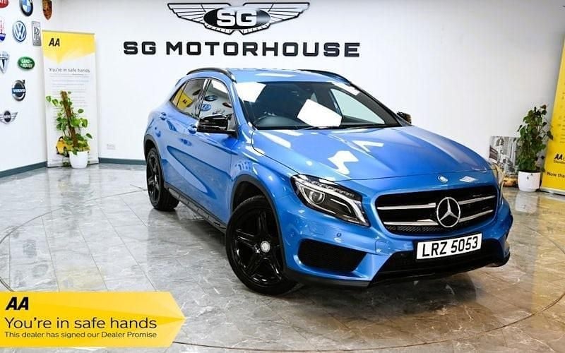 Blue Used 2016 Mercedes GLA200 AMG line SUV | £12,895 (Fair price) - Image 1/4