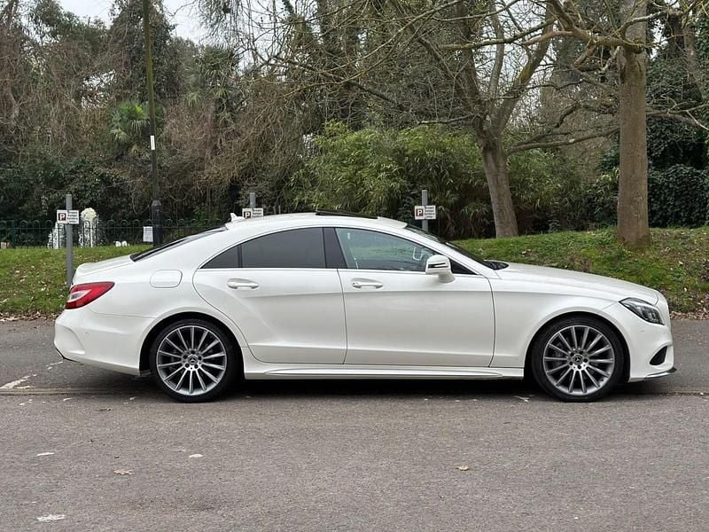 Used Mercedes CLS350 AMG Line Premium 2017 White Coupe