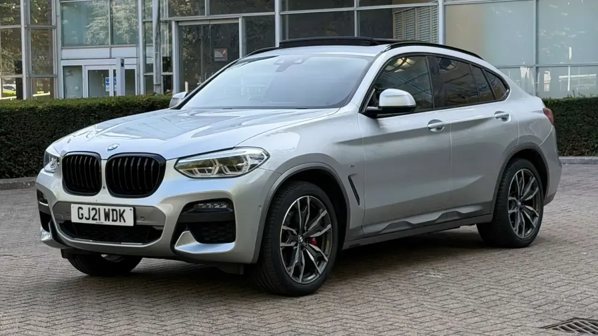 Used BMW X4 M Sport 184 HP (135 kW) 2021 Silver SUV