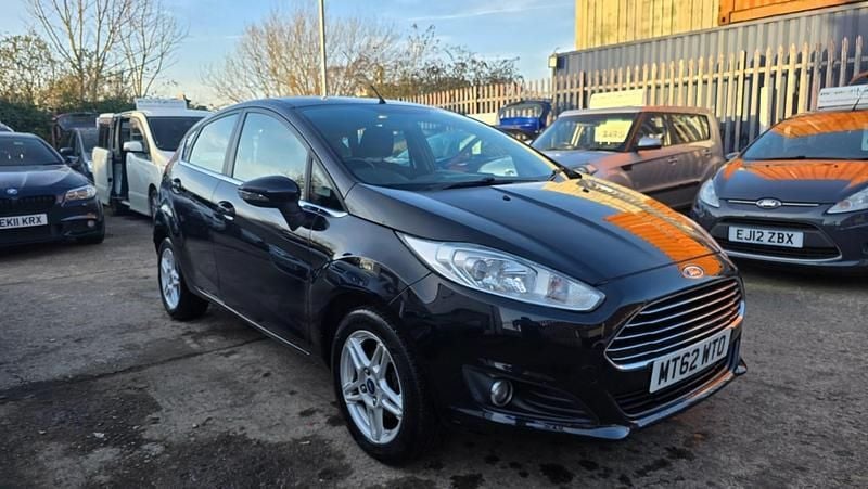 Used Ford Fiesta Zetec 2013 Black Hatchback