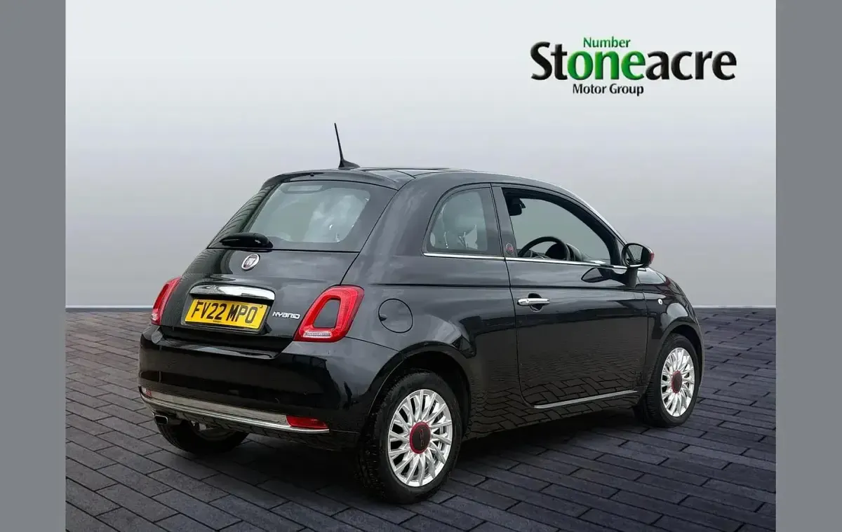 Used Fiat 500 Red 70 HP (51 kW) 2022 Black Hatchback