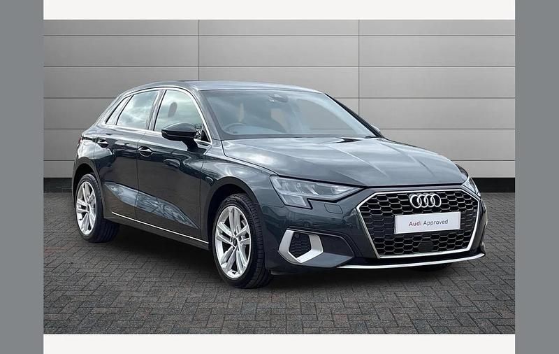 Used Audi A3 Sport 110 HP (80 kW) 2023 Manhattan grey Sedan