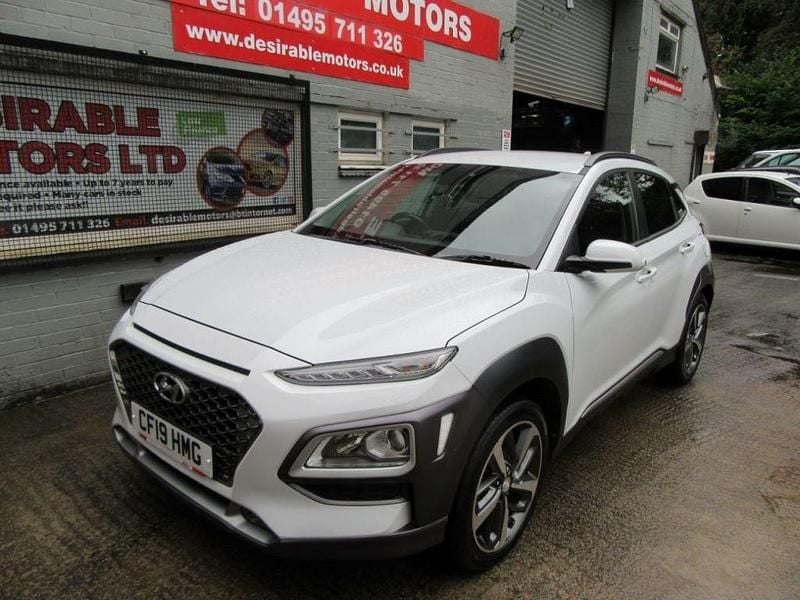 Used Hyundai Kona Premium 2019 White SUV