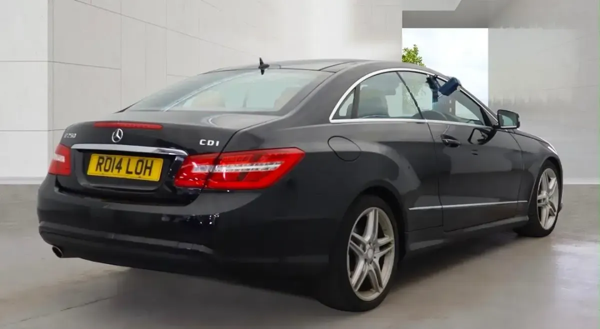 Used Mercedes E250 204 HP (150 kW) 2014 Black Coupe