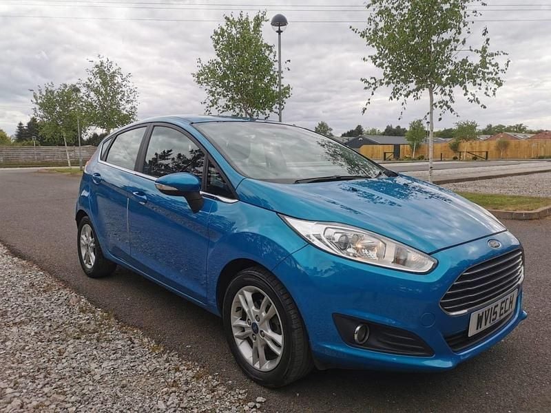 Blue Used 2015 Ford Fiesta Zetec Hatchback | £3,200 (Super price) - Image 1/4