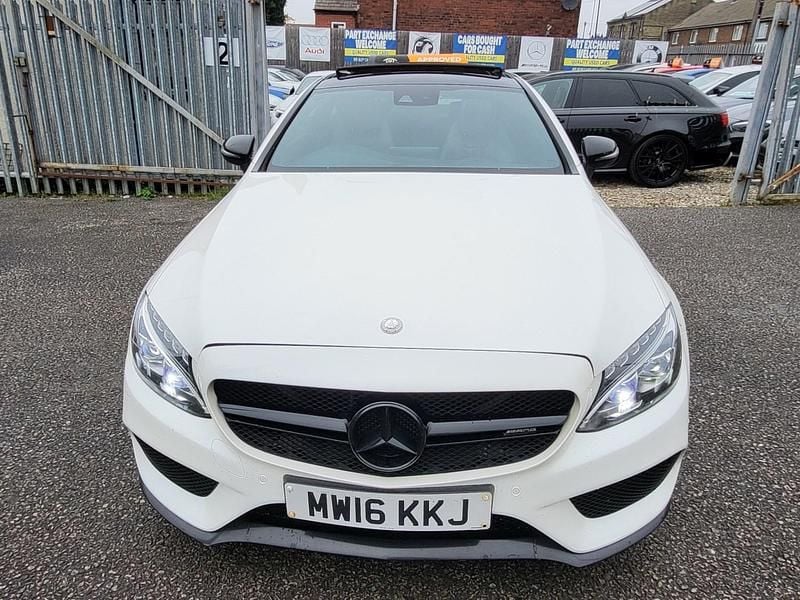 Used Mercedes C220 AMG Line Premium Plus 2016 White Coupe