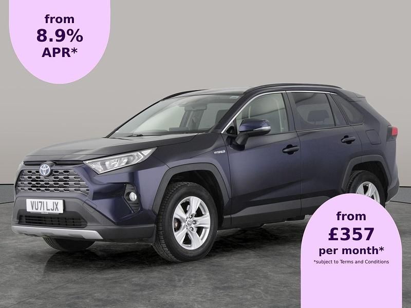 Blue Used 2021 Toyota RAV4 Hybrid SUV | £23,760 (Super price) - Image 1/1