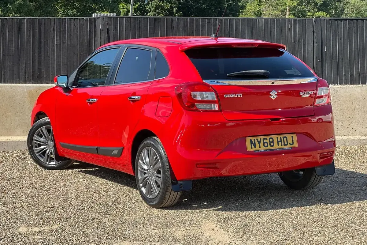 Used Suzuki Baleno SZ5 111 HP (81 kW) 2019 Red Hatchback