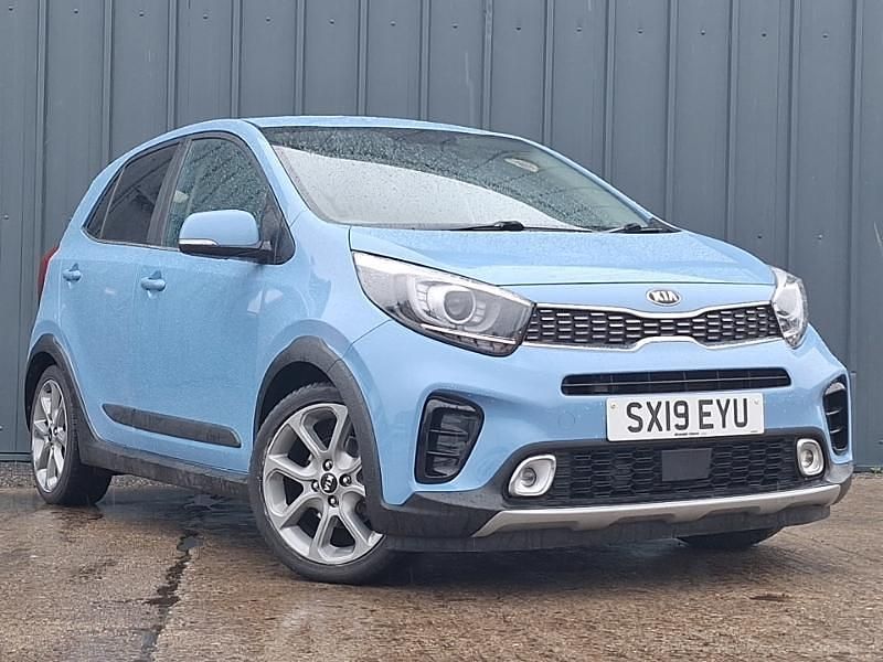 Used Kia Picanto X-Line 2019 Blue Hatchback