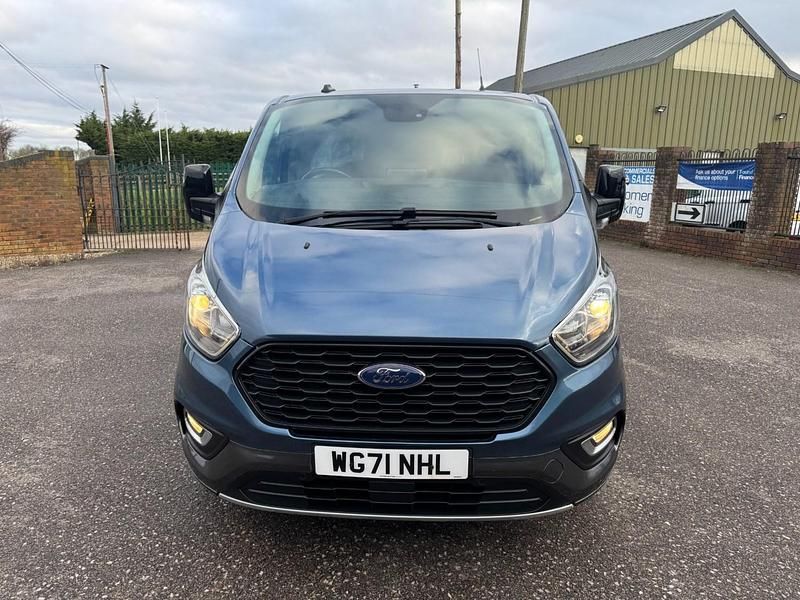 Used Ford Transit Custom Active 130 HP (95 kW) 2021 Blue Van