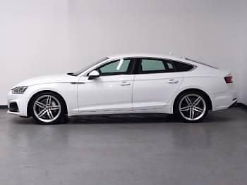 Used Audi A5 S-Line 190 HP (139 kW) 2020 White Hatchback