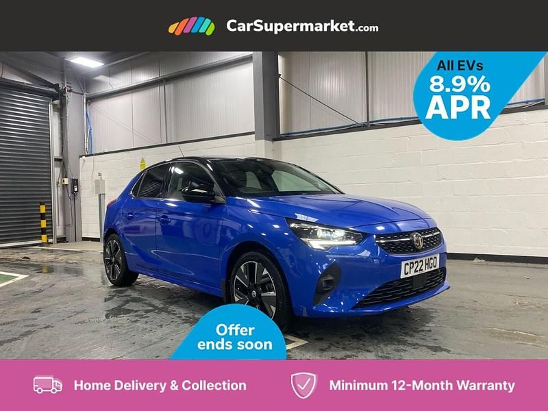 Blue Used 2022 Vauxhall Corsa-e Elite Hatchback | £11,197 (Fair price) - Image 1/3