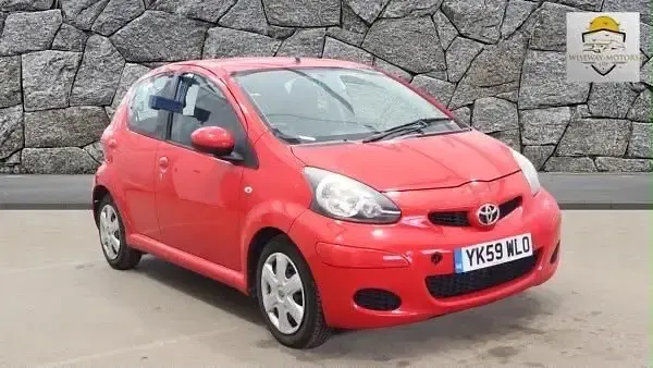 Used Toyota Aygo 2009 Red Hatchback