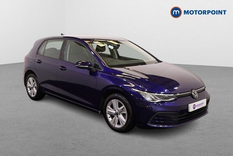 Blue Used 2022 VW Golf VIII Life Hatchback | £15,899 (Good price) - Image 1/4