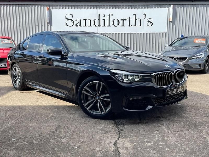 Black Used 2018 BMW 740 M Sport Sedan | £23,500 (Super price) - Image 1/4