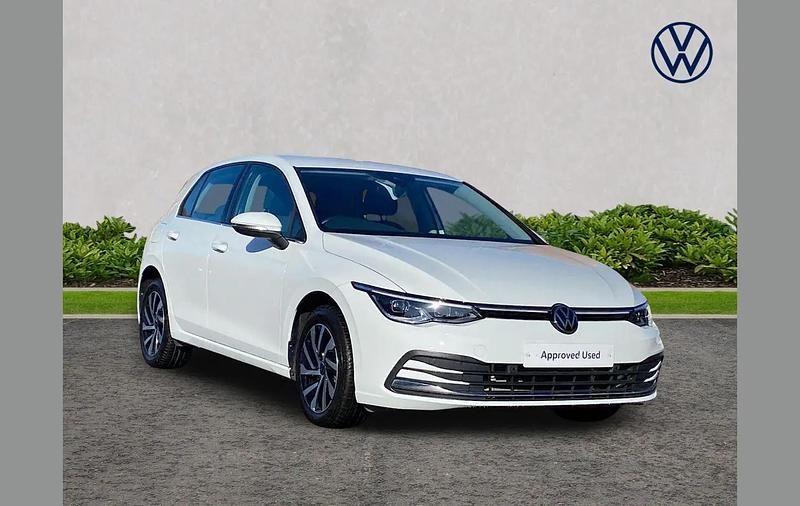 Used VW Golf VIII Style 204 HP (150 kW) 2022 White Hatchback