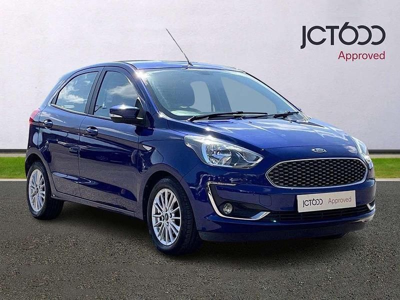 Blue Used 2018 Ford Ka Plus Zetec Hatchback | £7,288 (Fair price) - Image 1/4