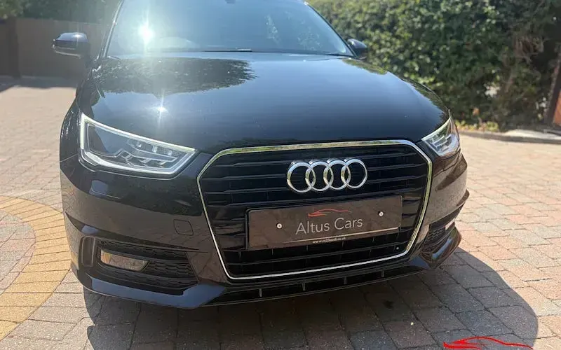 Used Audi A1 Sportback S-Line 125 HP (91 kW) 2017 Black Hatchback