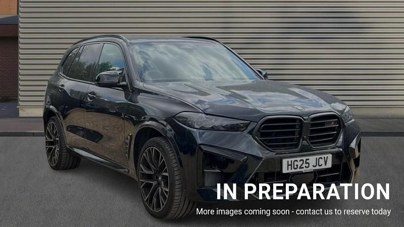 Carbon black Used 2025 BMW X5 M Competition Edition SUV | £92,333 (Expensive) - Image 1/4