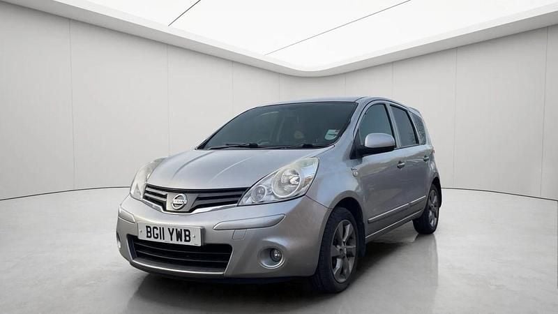 Used Nissan Note N-TEC 88 HP (64 kW) 2011 Silver Hatchback