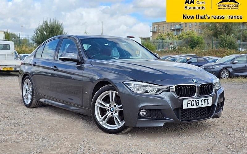 Grey Used 2018 BMW 330e M Sport Sedan | £11,888 (Fair price) - Image 1/4