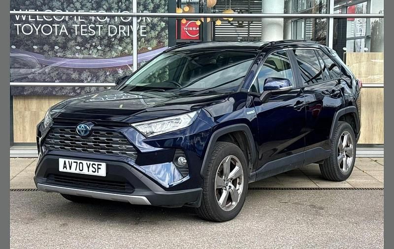 Used Toyota RAV4 Hybrid Design 214 HP (157 kW) 2020 Blue SUV