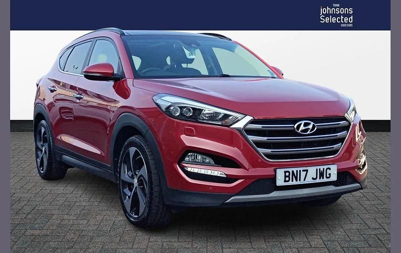 Used Hyundai Tucson Premium SE 134 HP (98 kW) 2017 Red SUV