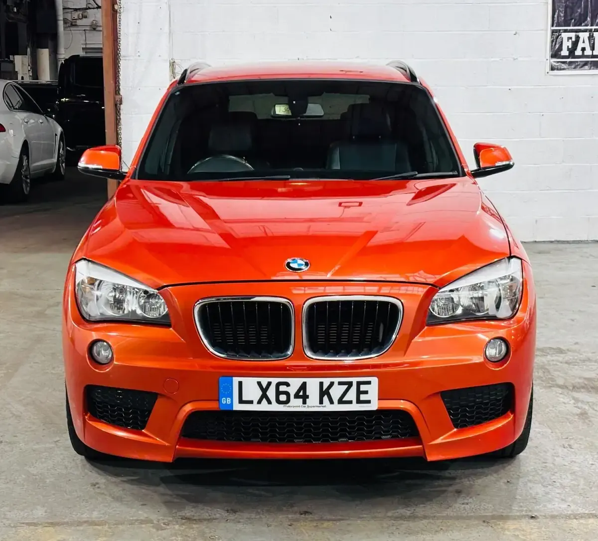 Used BMW X1 M Sport 143 HP (105 kW) 2014 Orange SUV