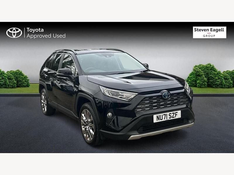 Black Used 2021 Toyota RAV4 Estate | £27,529 (Fair price) - Image 1/3