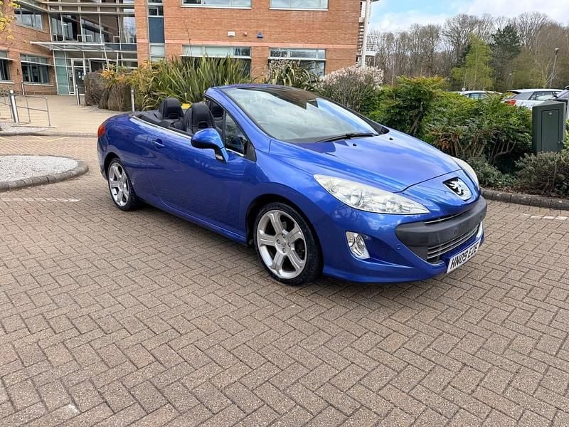 Used Peugeot 308 CC GTi 2009 Blue Cabriolet