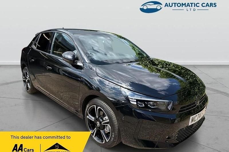 Used Vauxhall Corsa Ultimate 136 HP (100 kW) 2025 Black Hatchback